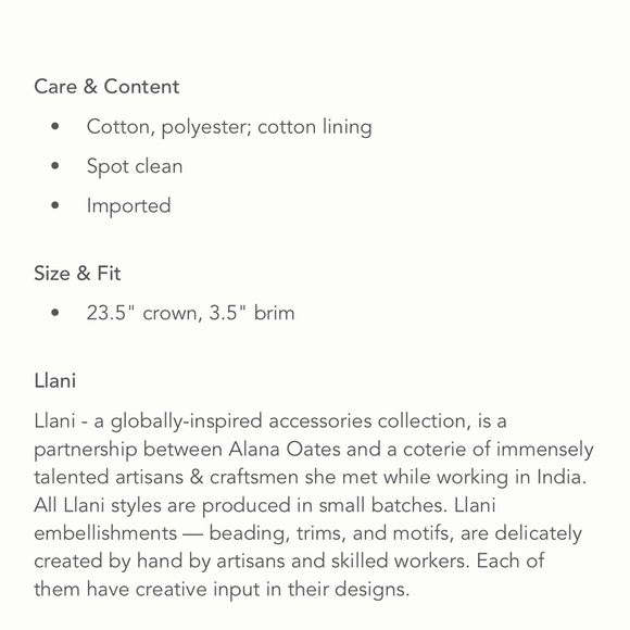 NWT Anthropologie boater hat - Picture 4 of 4